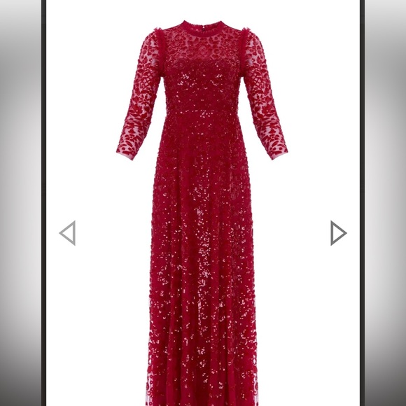 Needle and thread Aurelia Long Sleeve Gown - Picture 4 of 8